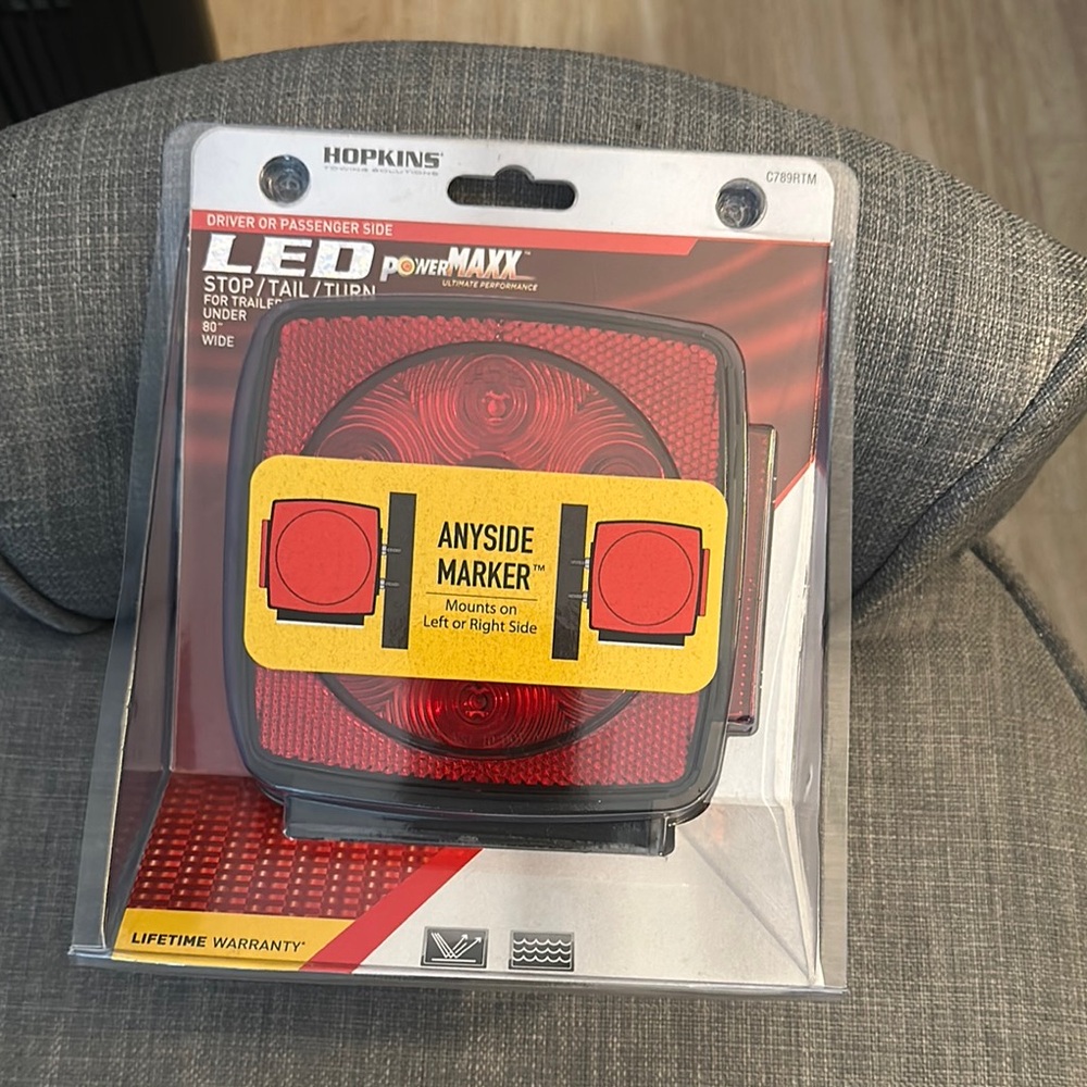Shopkins LED PowerMaxx Tail Light - Red